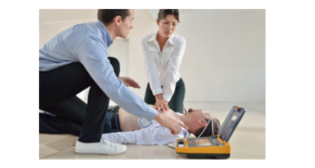 The AED from Mindray can save your life in sudden cardiac arrest.